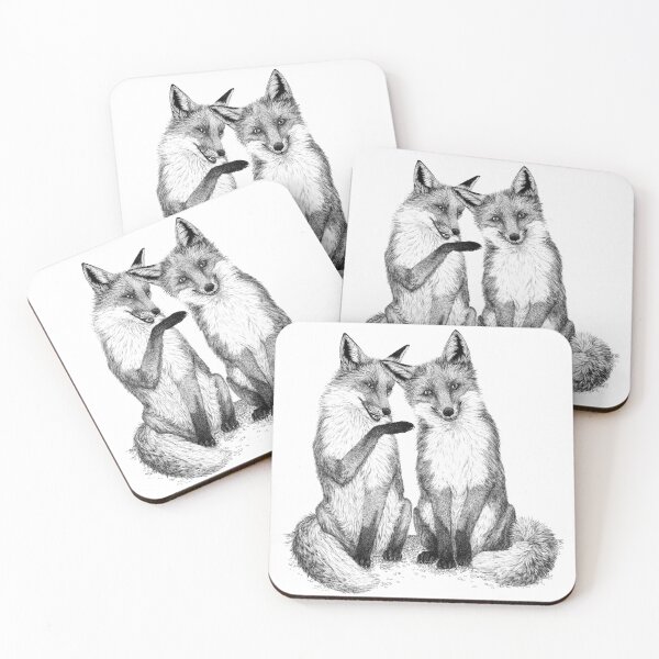 Item preview, Fox gossip designed and sold by Simut-P.