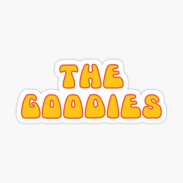 The Goodies Logo inverted (Modern) Sticker