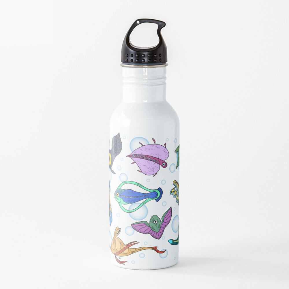 "Subnautica Fish" Water Bottle for Sale by charyzard Redbubble