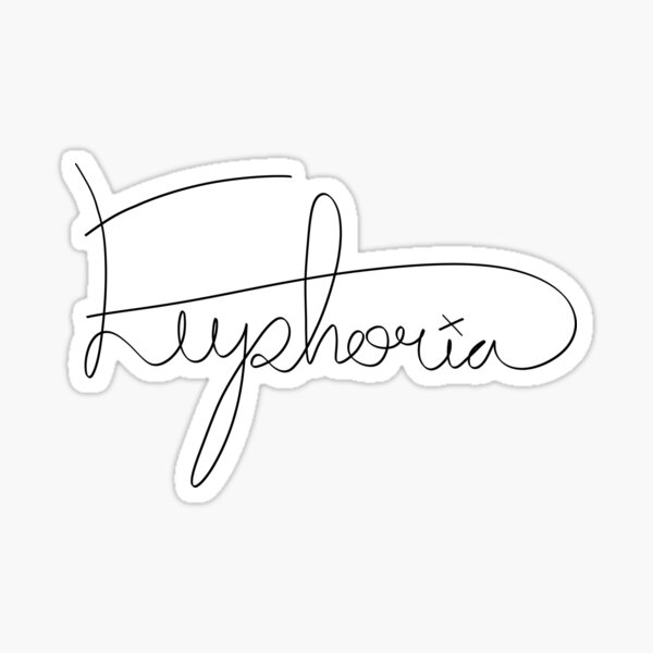 Artikel-Vorschau von Euphorie | Stil Text, designt und verkauft von sweatae.