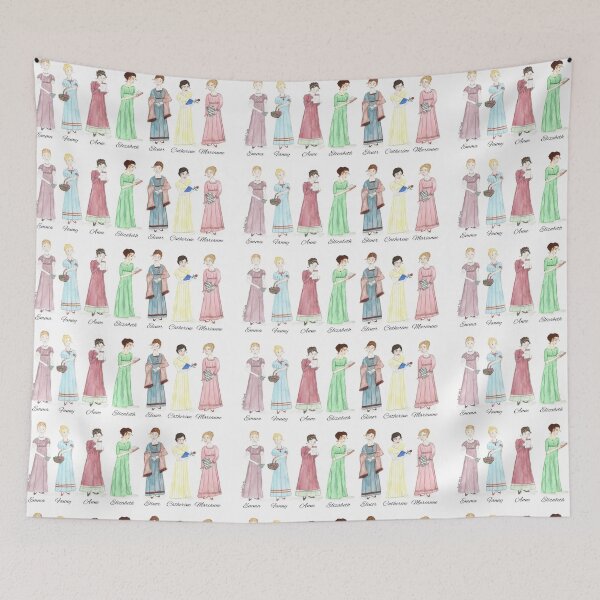 Item preview, Jane Austen Heroines  designed and sold by Some Little Good.