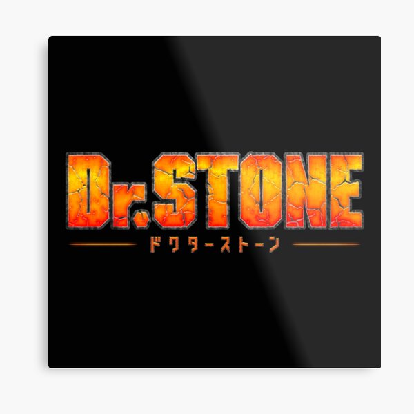 DR. STONE Metal Print