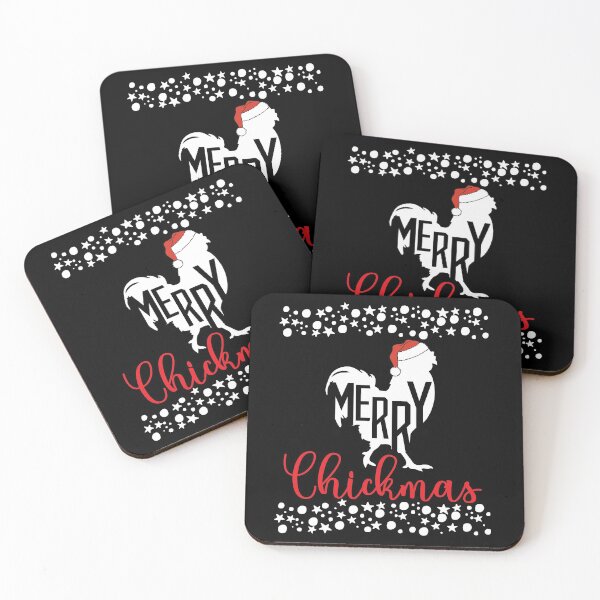 Item preview, Merry Chickmas Funny Chicken Silhouette Clip art Christmas Family Gifts T-Shirt designed and sold by zenpatterns.
