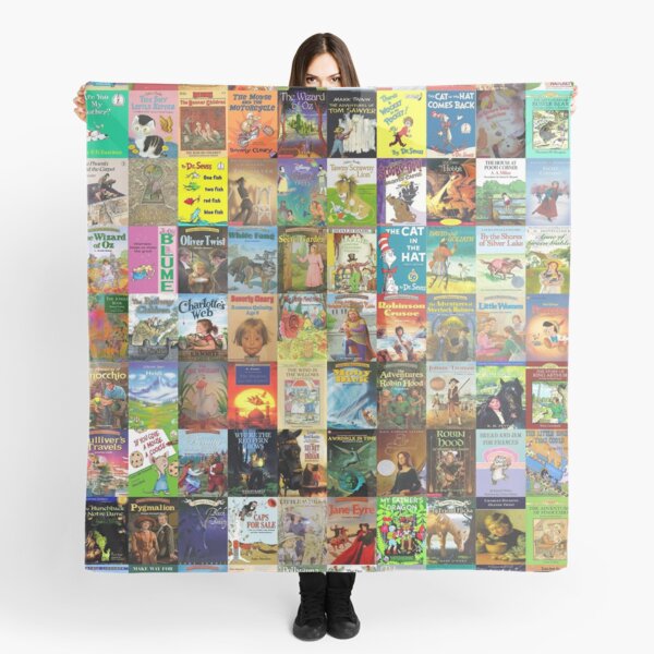 Children's Books Scarf