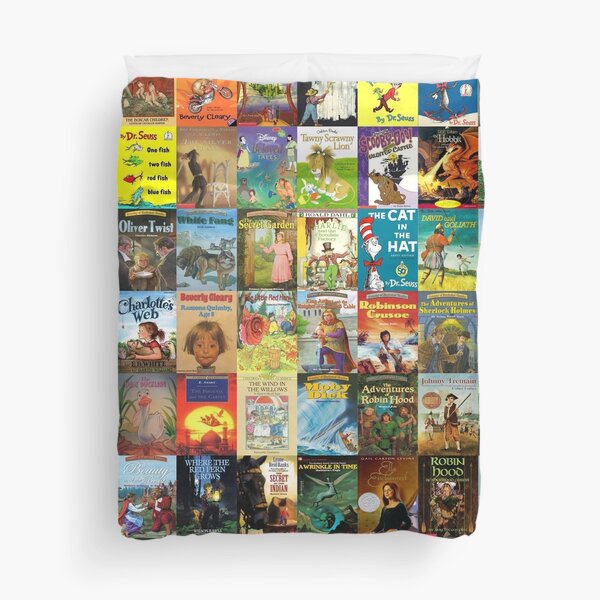 Children's Books Duvet Cover