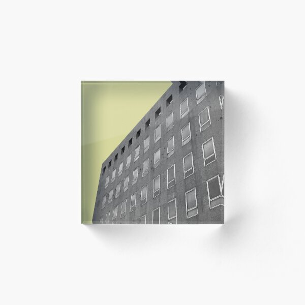 Urban Collection - yellow Acrylic Block
