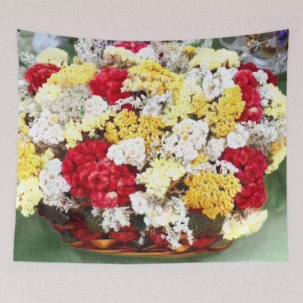 Item preview, Basket of Dried Flowers designed and sold by Susan Savad.