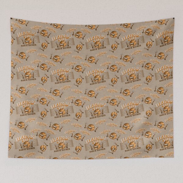 Item preview, Bracketology Guru College Basketball Pattern designed and sold by MudgeStudios.
