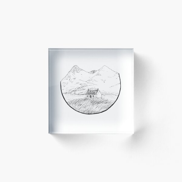 Buachaille - Etive Mor Acrylic Block
