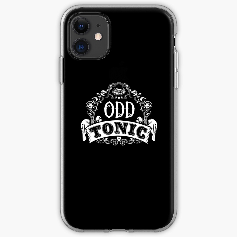 Odd Tonic Official Logo - PRINT ON BLACK iPhone Case & Cover