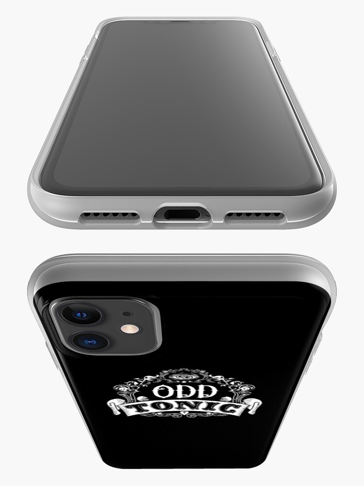 Alternate view of Odd Tonic Official Logo - PRINT ON BLACK iPhone Case & Cover