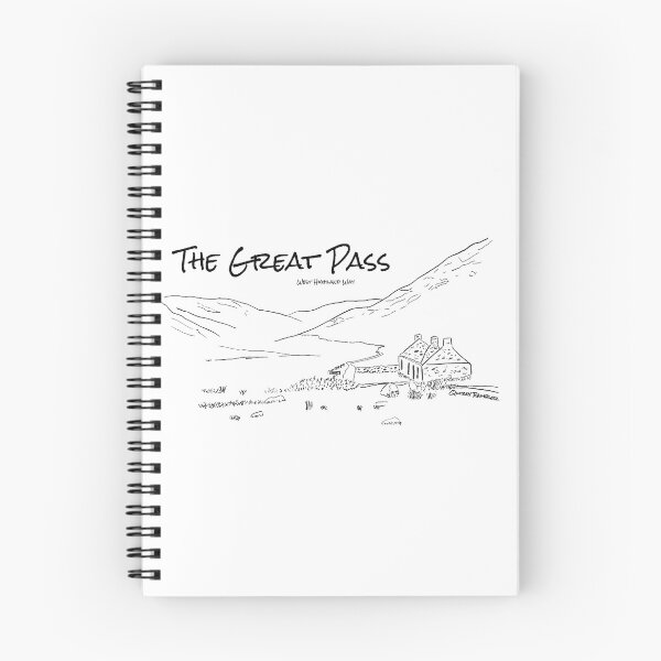 Item preview, The Great Pass - Lairig Mor - West Highland Way designed and sold by quirkyrambler.