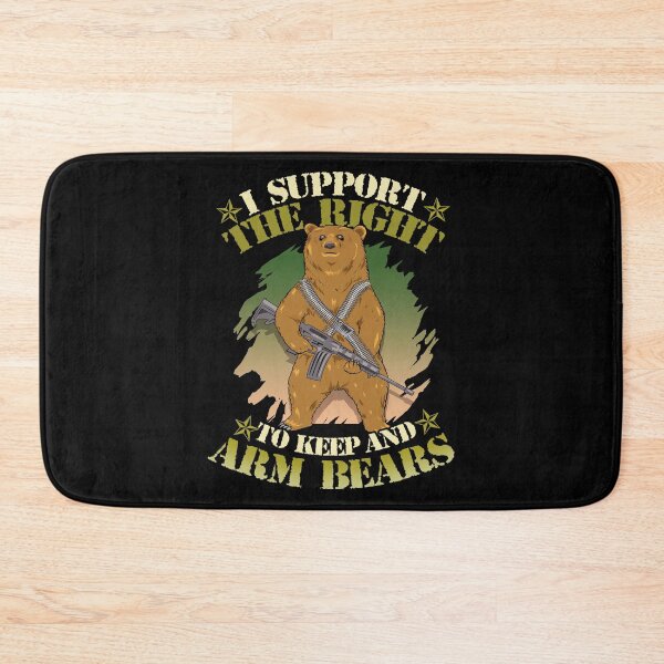 Item preview, Cute I Support The Right To Keep And Arm Bears Pun designed and sold by perfectpresents.