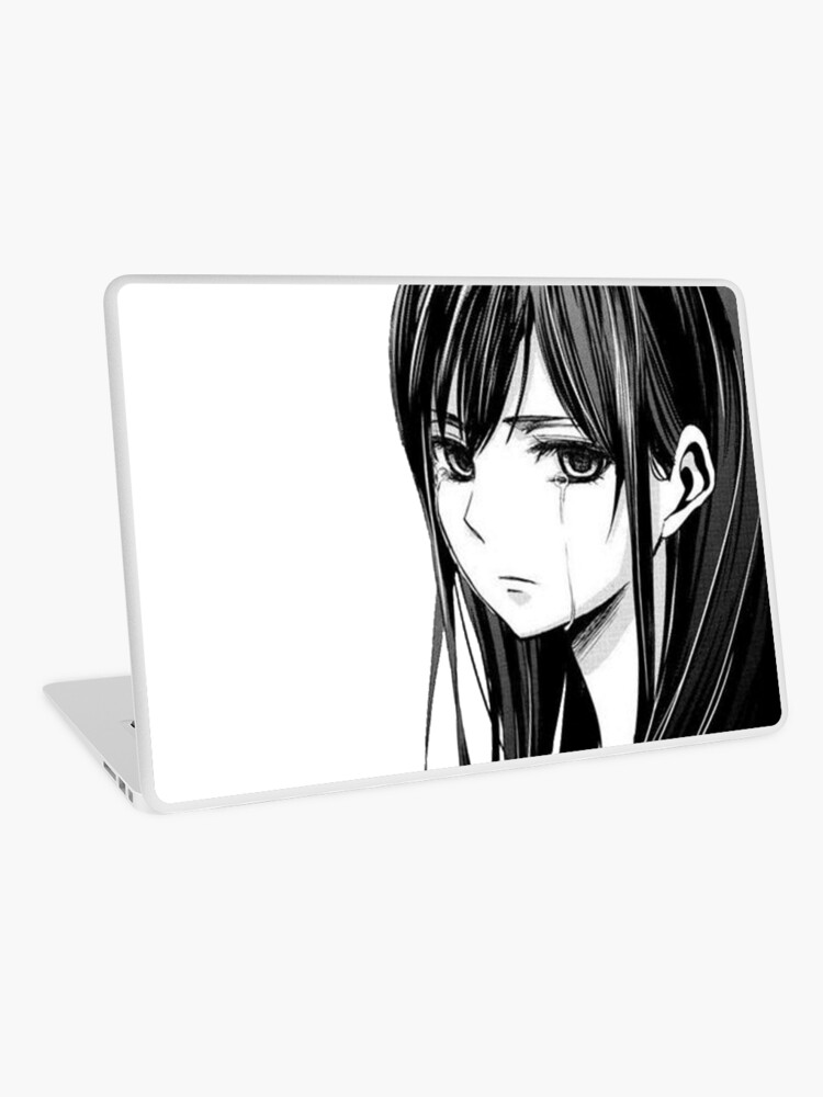 Sad Anime girl Greeting Card for Sale by WittyMillennial