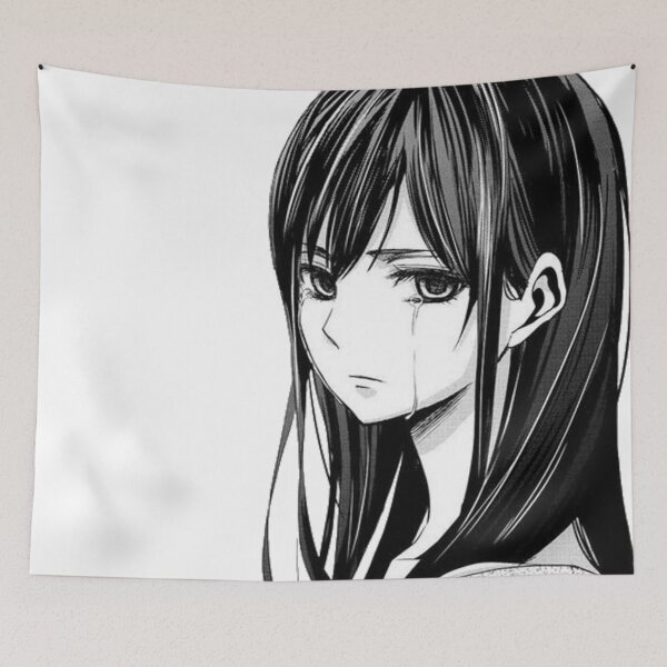 Item preview, Sad Anime girl designed and sold by WittyMillennial.