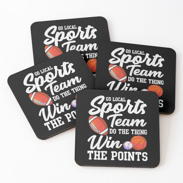 Item preview, Go Local Sports Team Funny Sports Fan Sarcasm Pun designed and sold by perfectpresents.
