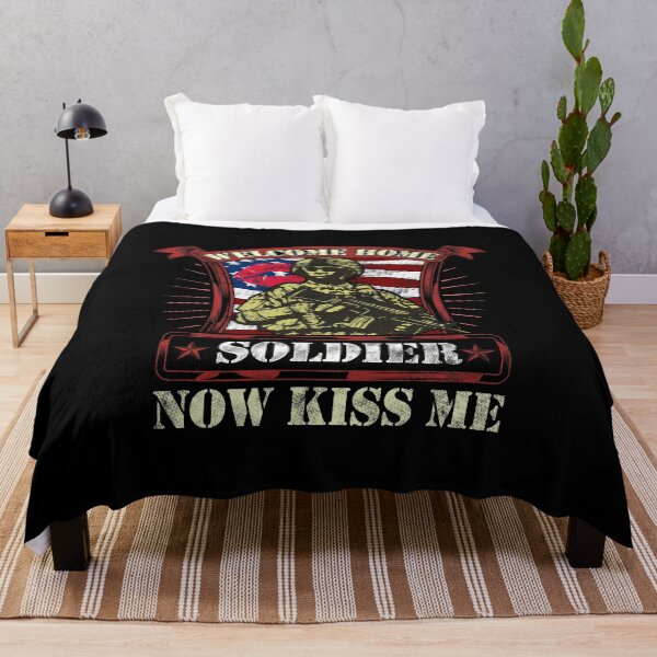Item preview, Welcome Home Soldier, Now Kiss Me! Military designed and sold by perfectpresents.