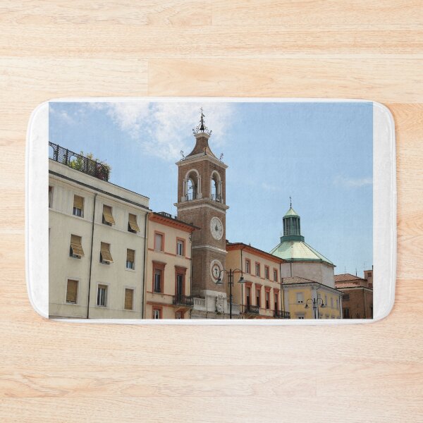 Item preview, clock tower Piazza Tre Martiri square in Rimini Italy designed and sold by goceris.