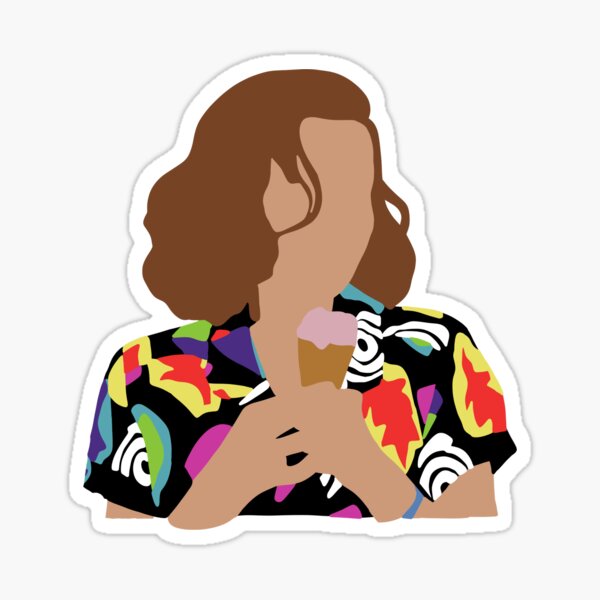 Item preview, Eleven Sticker  designed and sold by alessandrakan.