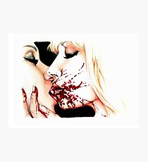Eat Me: Kiss Photographic Print