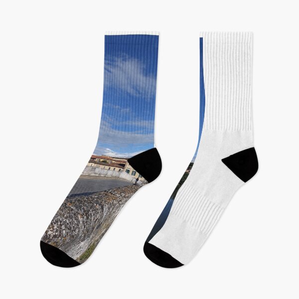 Item preview, old town and Tiberius bridge in Rimini summer season Italy designed and sold by goceris.
