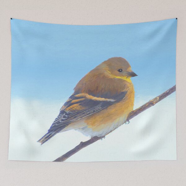 Item preview, American Goldfinch in WInter designed and sold by alpendesigns.