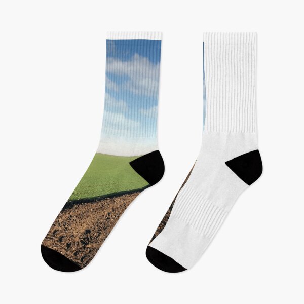Item preview, plowed field and young green wheat autumn landscape agriculture designed and sold by goceris.