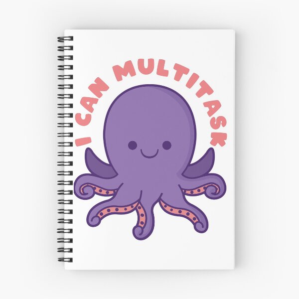 Artikelvorschau, I can multitask Oktopus entworfen und verkauft von nmdesigns1.