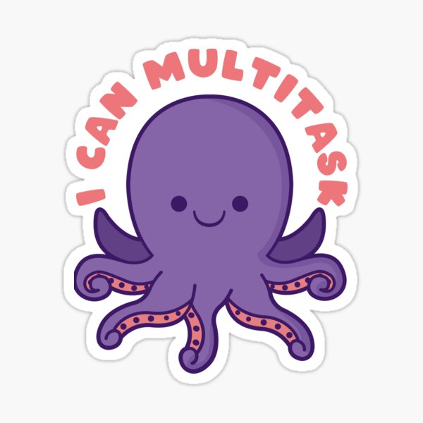 Item preview, I can multitask Oktopus designed and sold by nmdesigns1.