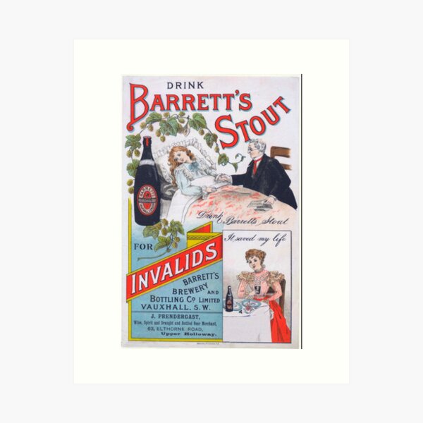 Item preview, Barretts Stout Vintage Advertising designed and sold by ThatsMyStyle.