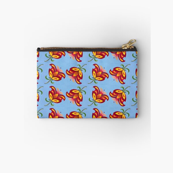 Item preview, Peace Offering 1 Hand Oil Painted Floral, Blue Background designed and sold by Sharon Schwalbe.