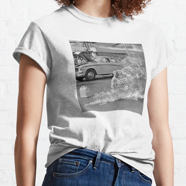 Rage against the machine burning monk Classic T-Shirt