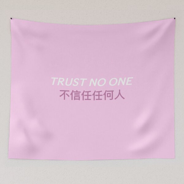 Item preview, Trust no one  designed and sold by Kristinafx.