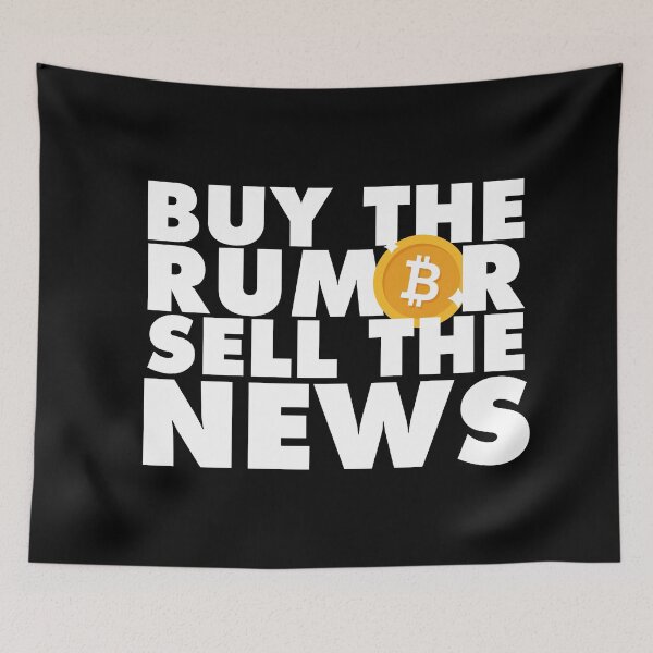 Item preview, Buy the rumor sell the news designed and sold by Urosek.