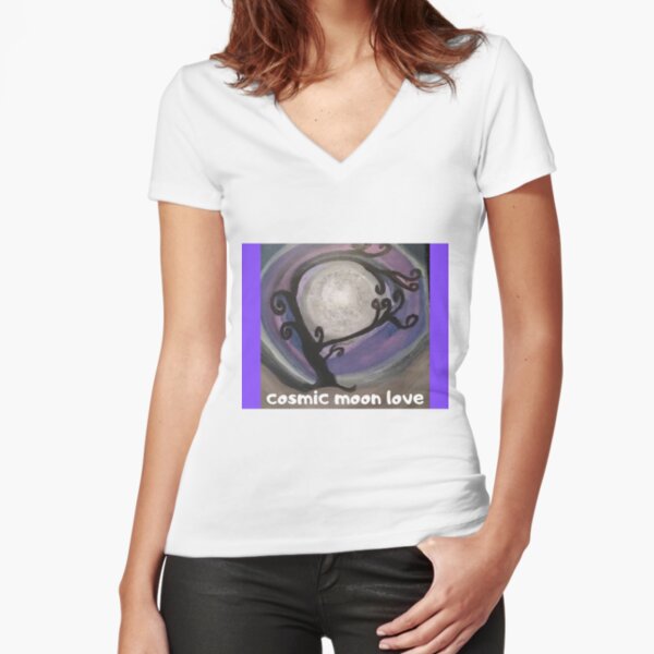 Fitted V-Neck T-Shirt