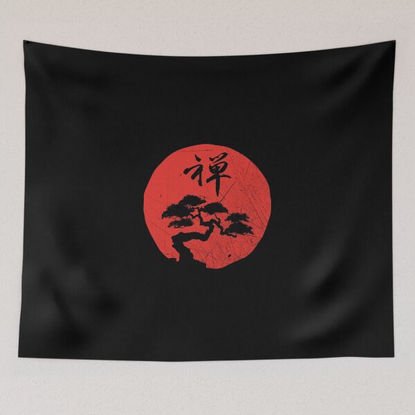 Item preview, Buddhism Meditation Yoga Bonsai Zen Enso Circle Vintage Om design designed and sold by A-Fashion.