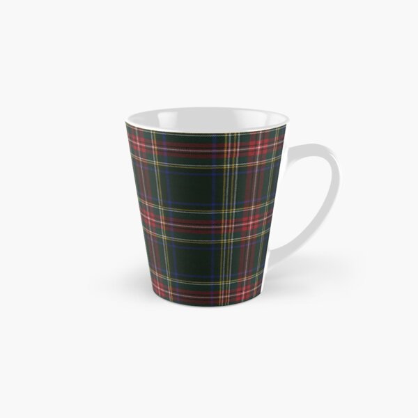 Stewart Black Tartan Tall Mug