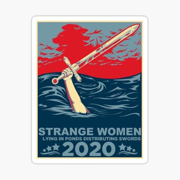 Artikel-Vorschau von Merkwürdige Frauen, die in den Teichen liegen, designt und verkauft von iowagamer.