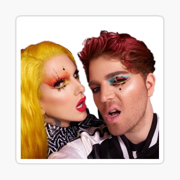 "Shane Dawson X Jeffree Star " Sticker by sanahfazal Redbubble