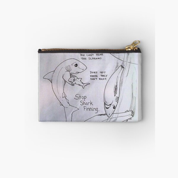 Item preview, Stop Shark Finning - Go Vegan! designed and sold by WittyMillennial.