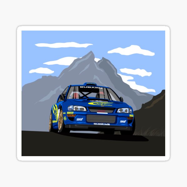 Subaru Impreza S5 WRC 22B Pegatina