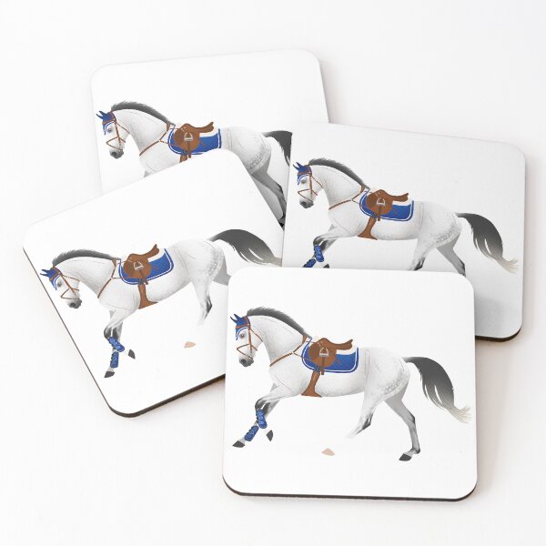 Item preview, Dapple Grey Show Horse - Equine Rampaige designed and sold by equinerampaige.