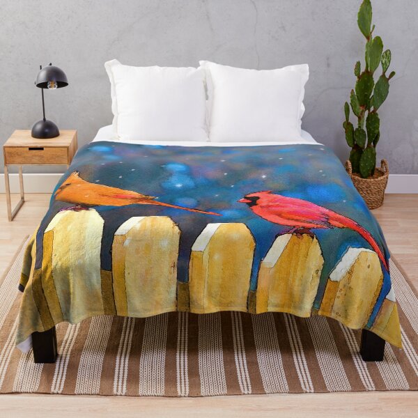 Item preview, Cardinals on the Fence designed and sold by alpendesigns.