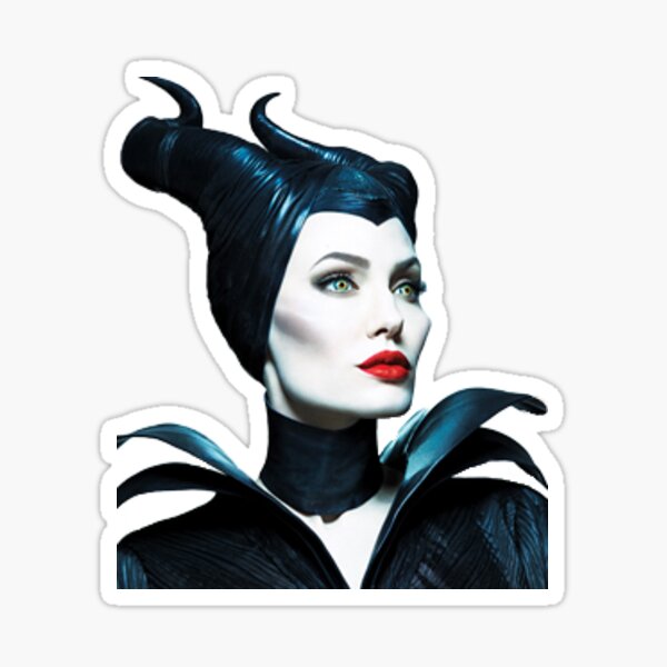 Maleficent Angelina Jolie Sticker