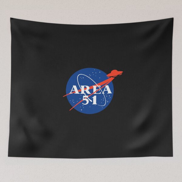 Item preview, Area 51 - Funny Nasa UFO - Meme Parody designed and sold by BlancaVidal.