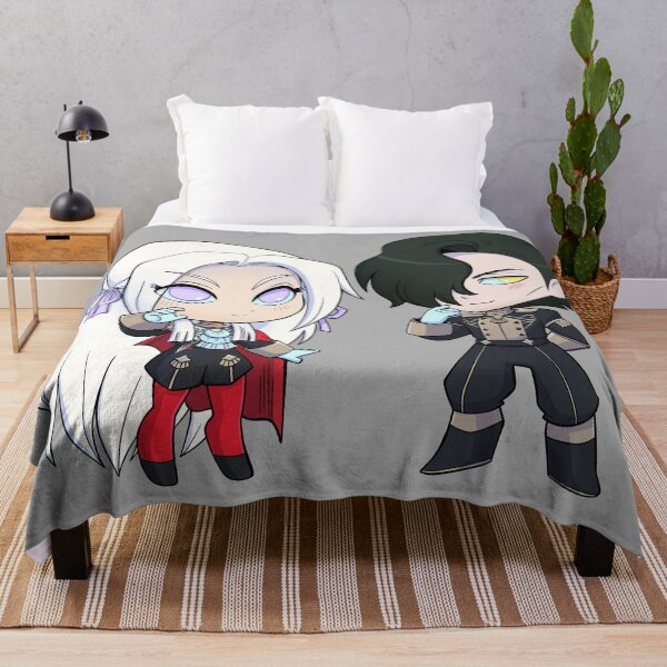 Item preview, Edelgard and Hubert - Fire Emblem Three Houses - Chibi Cuties designed and sold by kickgirl.