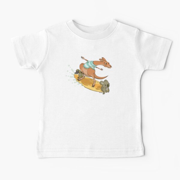 Item preview, Surfing kangaroo and friends designed and sold by pixbyrichard.