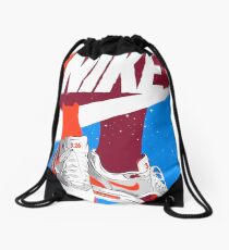Sneakers World Drawstring Bag