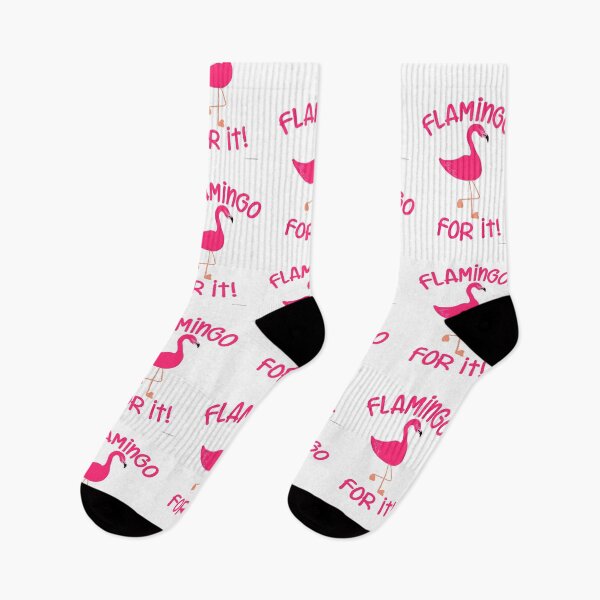 Item preview, Flamingo For It Pink Florida Tropical Bird Cartoon  designed and sold by mytshirtfort.