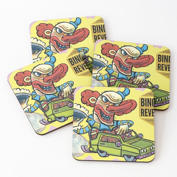 Item preview, Bingo la venganza del payaso designed and sold by Gammaraybots.